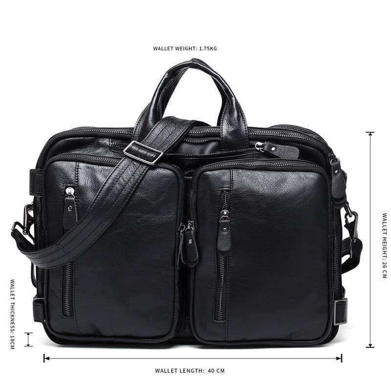 VAAGOON UNISEX LEATHER BAG VGN6736