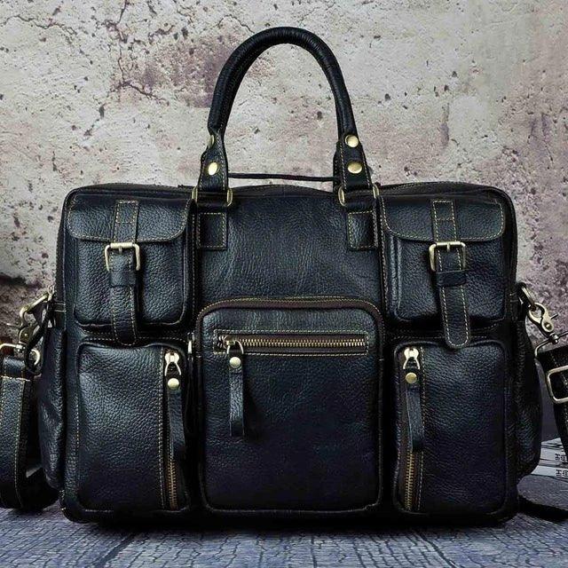VAAGOON UNISEX LEATHER BAG VGN6749