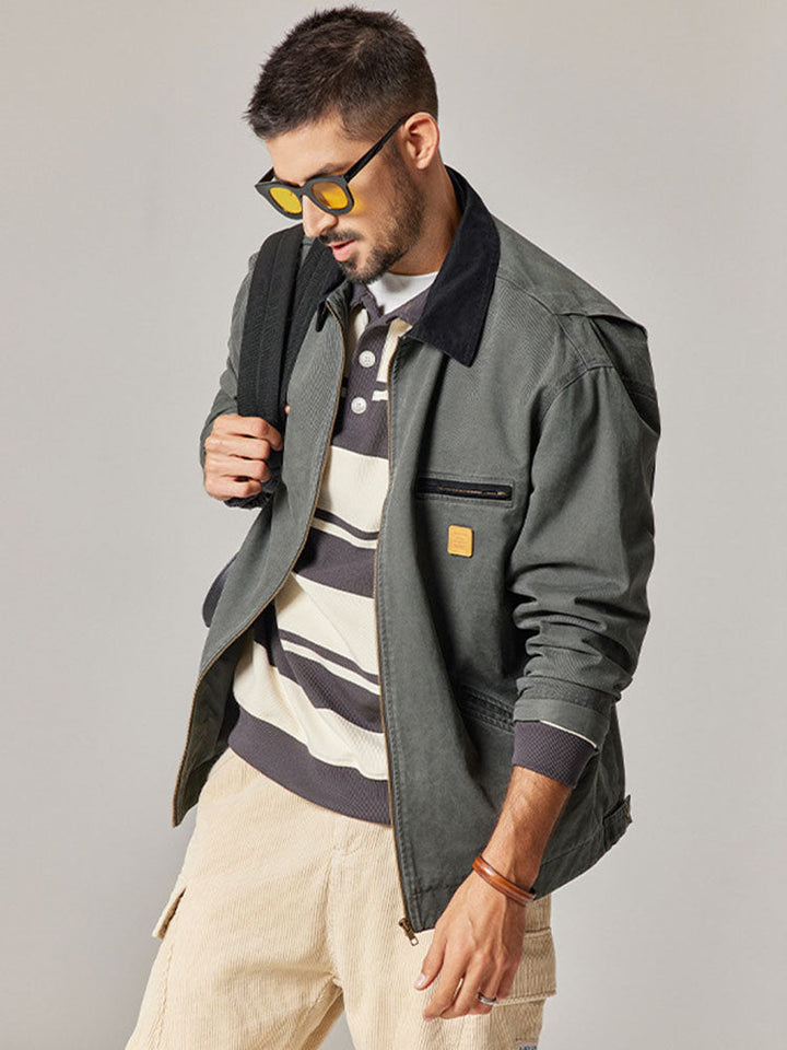 Vaagoon Urban Khaki Jacket