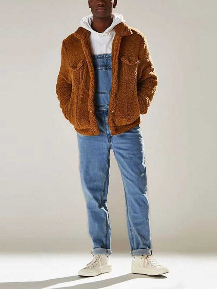 VAAGOON Wash Denim Bib Overalls