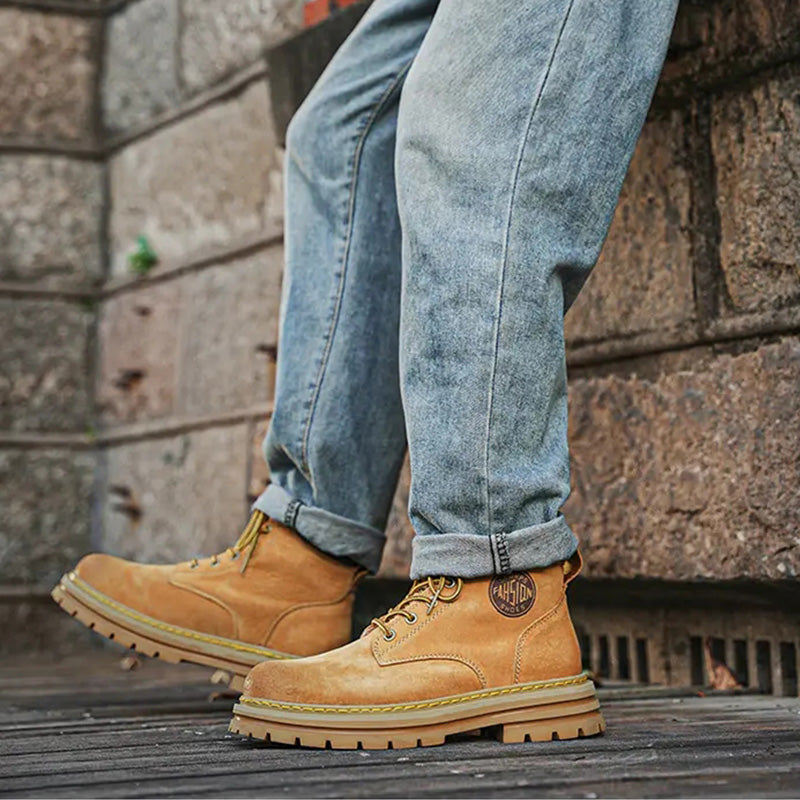 VAAGOON Unisex Classic Martin Work Boots