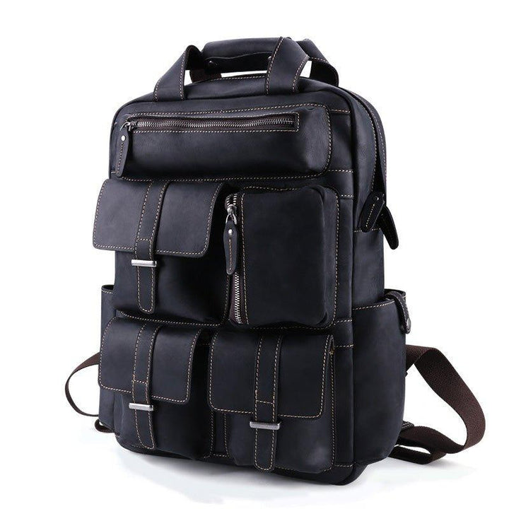 VAAGOON UNISEX LEATHER BACKPACK VGN6774