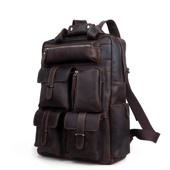 VAAGOON UNISEX LEATHER BACKPACK VGN6774
