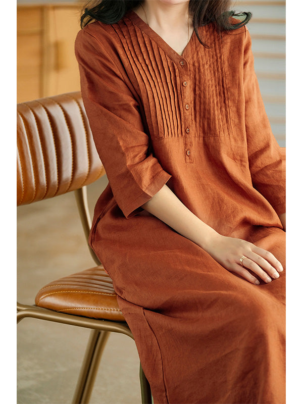 VAAGOON VNECK2 DRESS