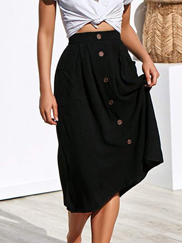 VAAGOON BUTTO SKIRT