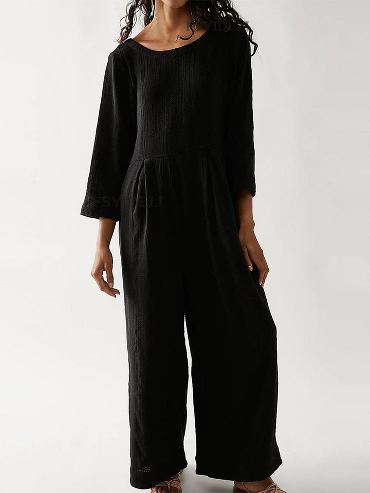 VAAGOON U-NECK JUMPSUIT