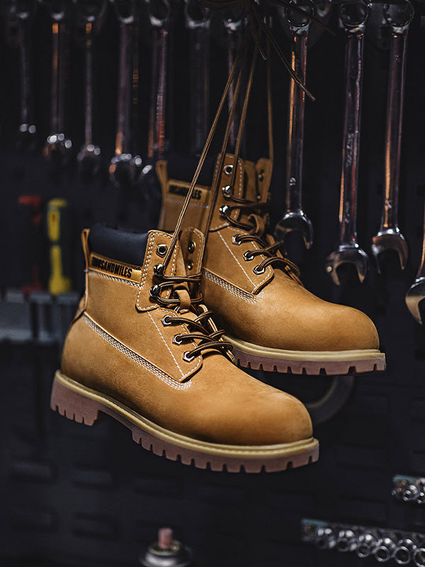 VAAGOON Classic Leather Work Boots