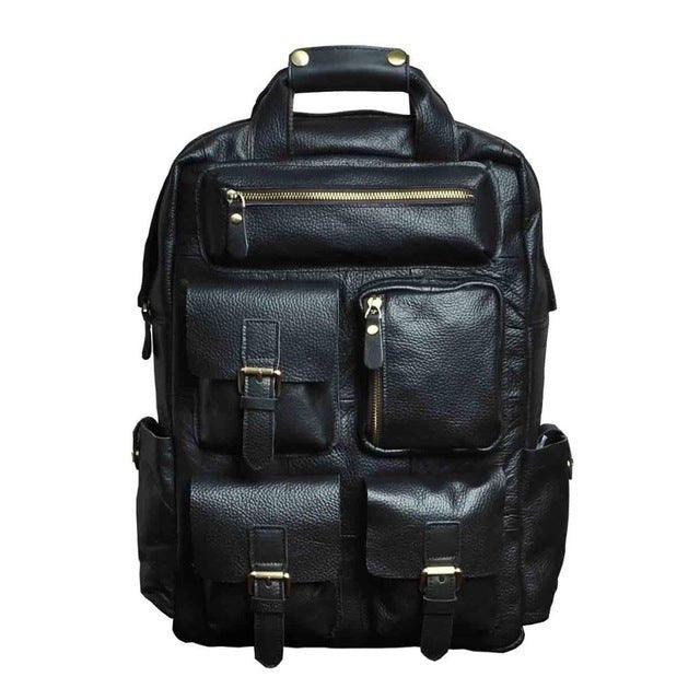 VAAGOON UNISEX LEATHER BACKPACK VGN6774