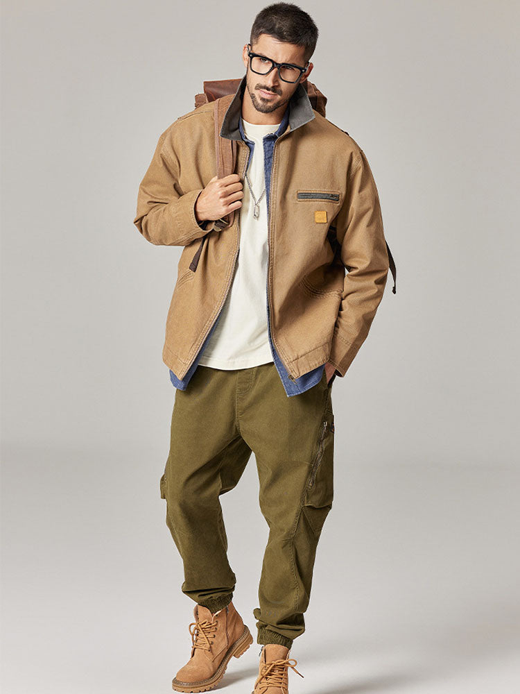 Vaagoon Urban Khaki Jacket