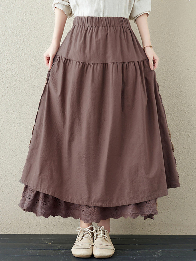 VAAGOON LAYER SKIRT