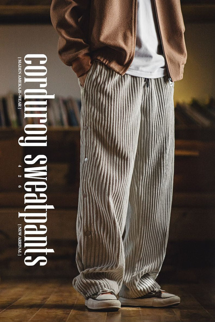 Vaagoon Corduroy Sweat Pants