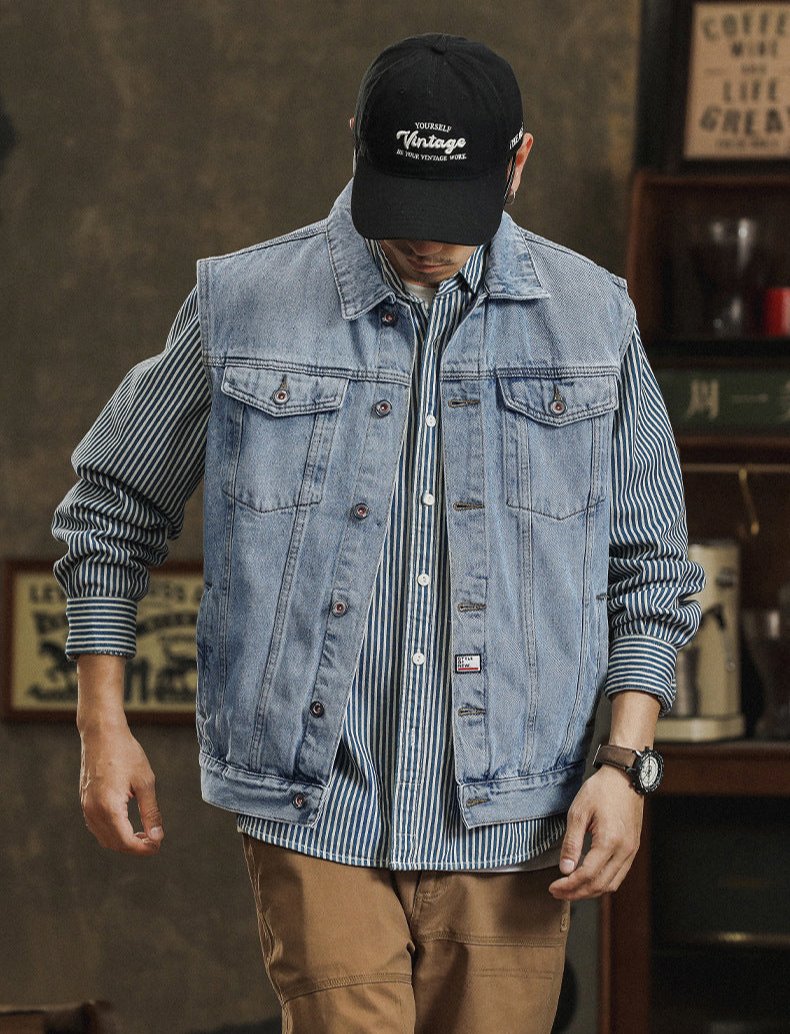 VAAGOON DENIM VEST