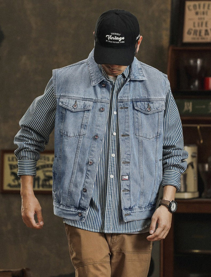 VAAGOON DENIM VEST