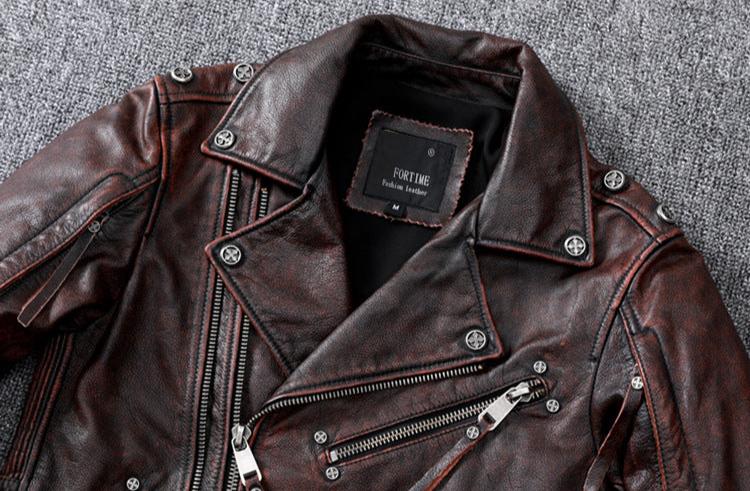 VAAGOON BRAWTA DECO LEATHER JACKET