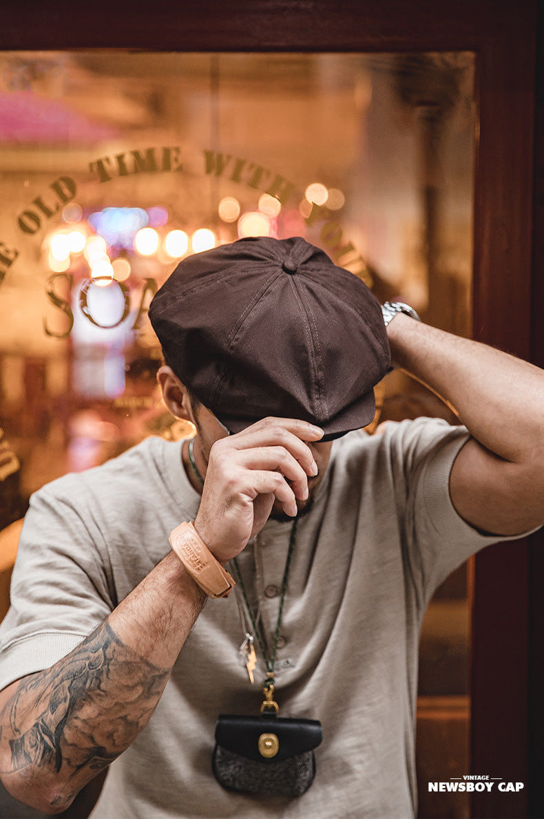 Vaagoon Vintage Newsboy Cap