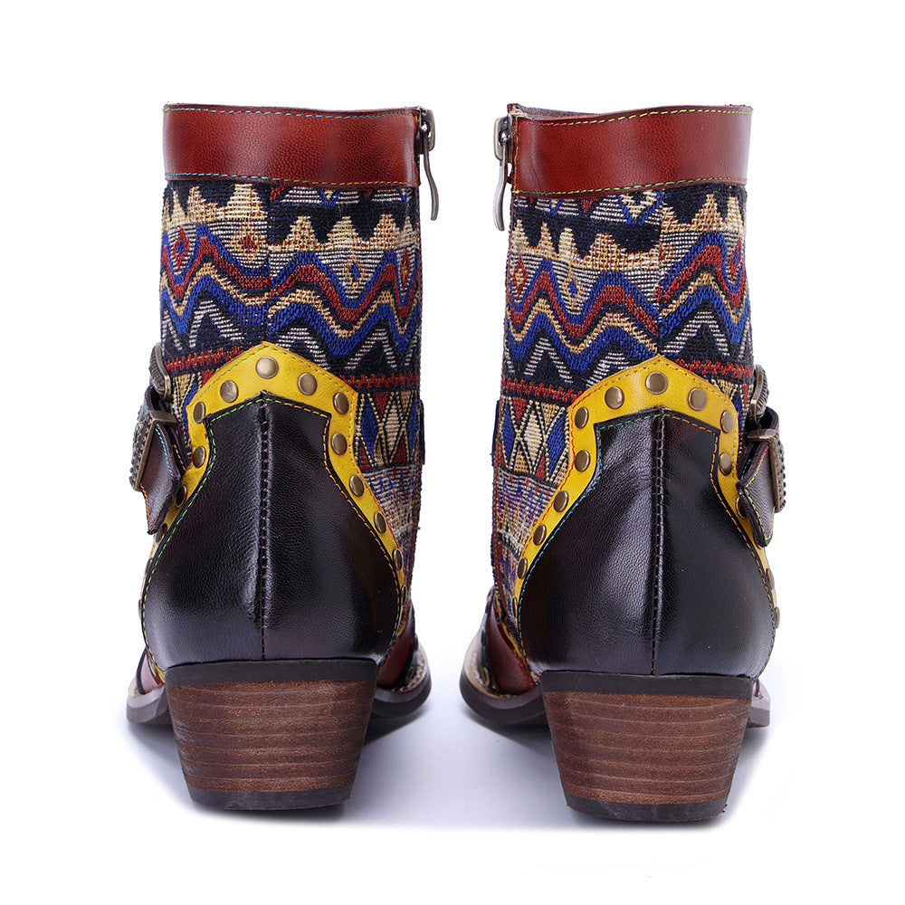 Vaagoon Scarlet Rider Western Boot