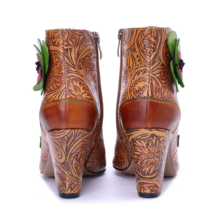 Vaagoon RetroCraft Leather Boots