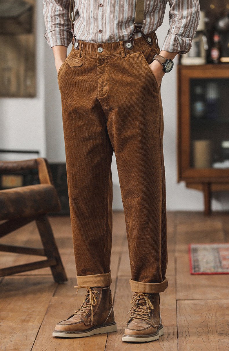 VAAGOON WOOL RETRO PANTS