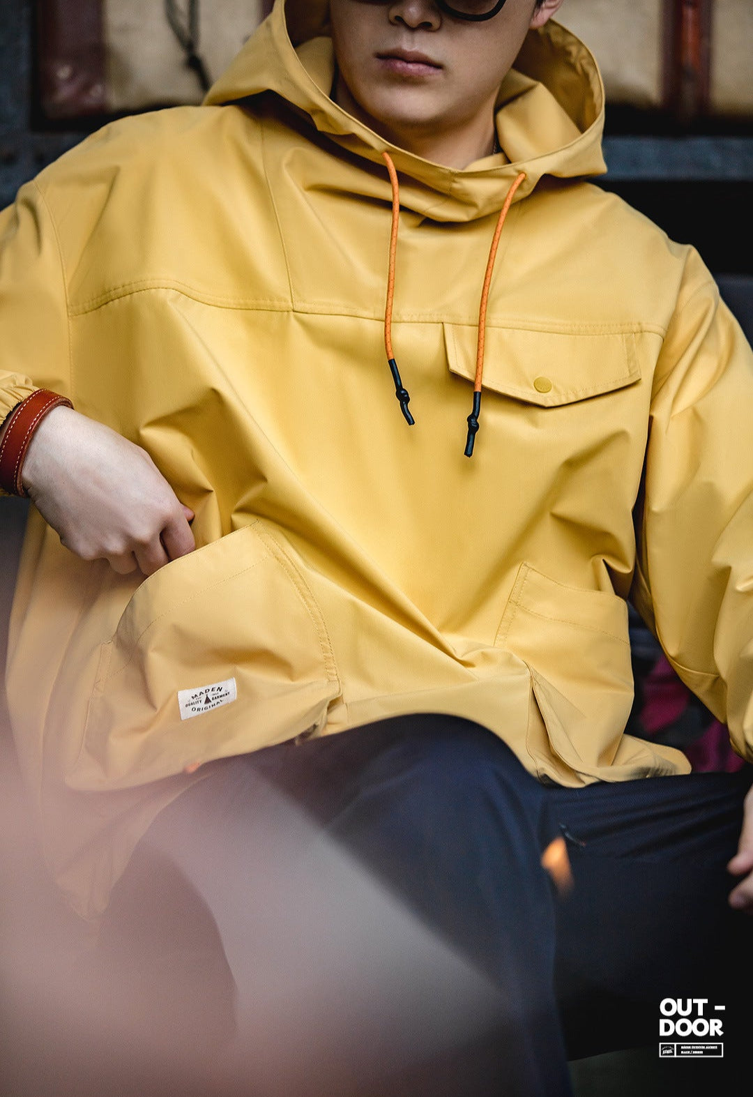 VAAGOON OUTDOOR MULTI-POCKET HOODIES