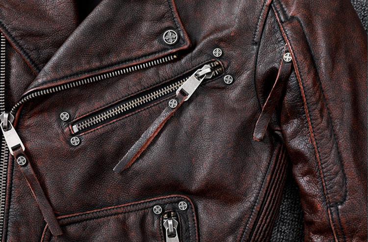 VAAGOON BRAWTA DECO LEATHER JACKET