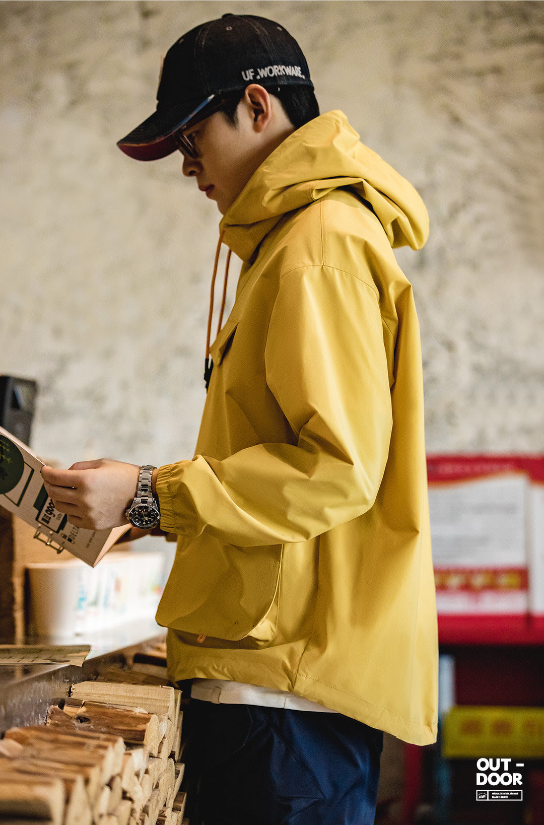 VAAGOON OUTDOOR MULTI-POCKET HOODIES