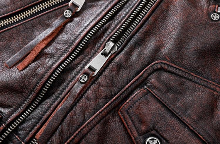 VAAGOON BRAWTA DECO LEATHER JACKET