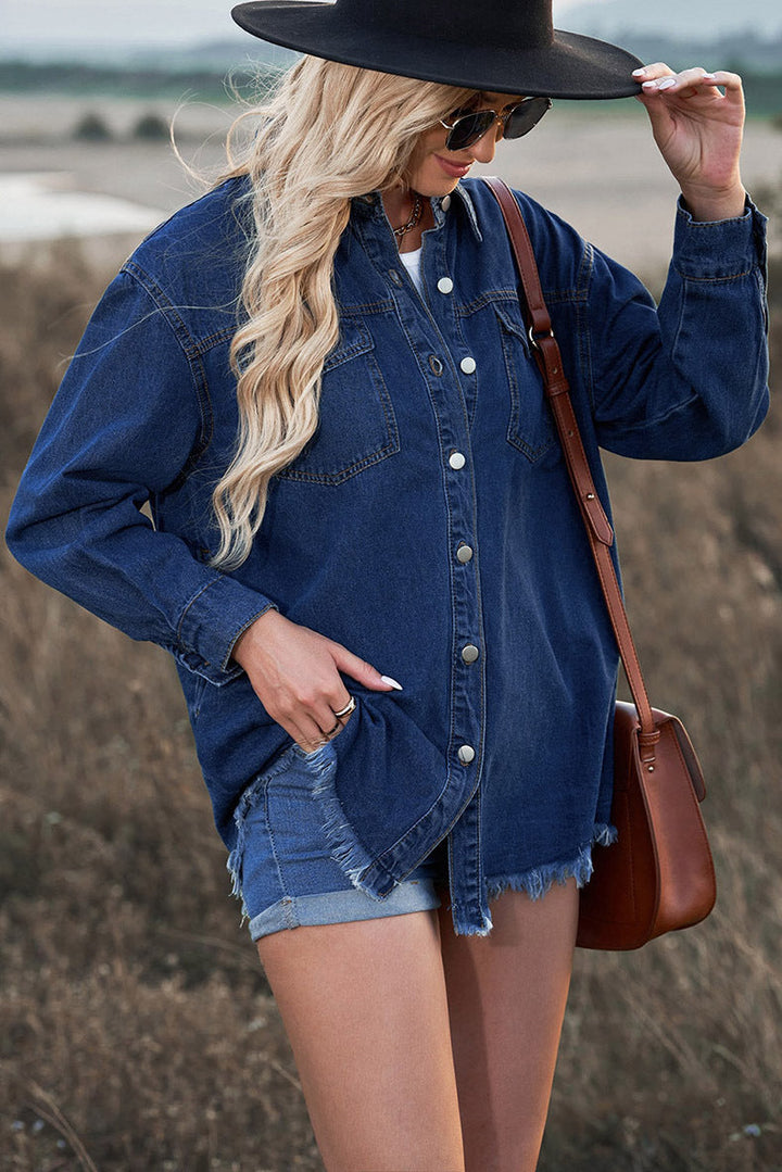 VAAGOON ALASTRA DENIM SHIRT