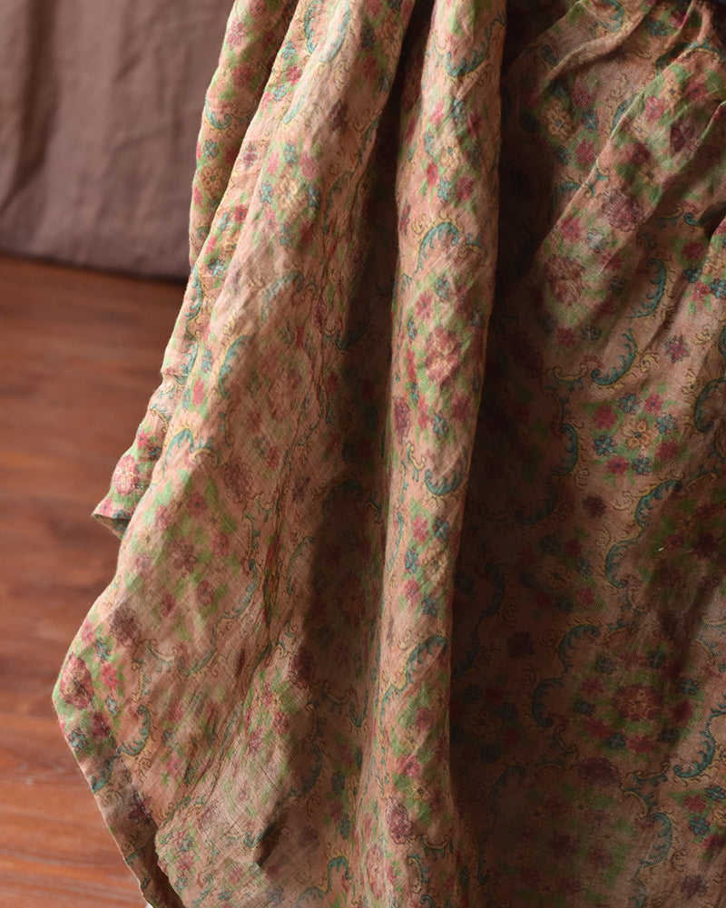 VAAGOON RETRO FLORA SKIRT