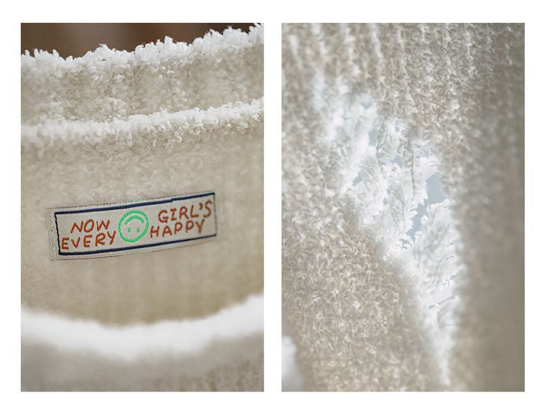 VAAGOON Distressed Design Sweater