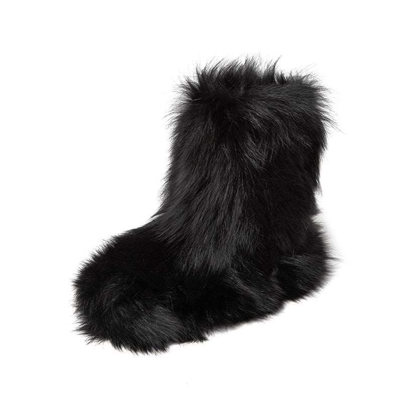 Vaagoon Arctic Fox Fur Boots