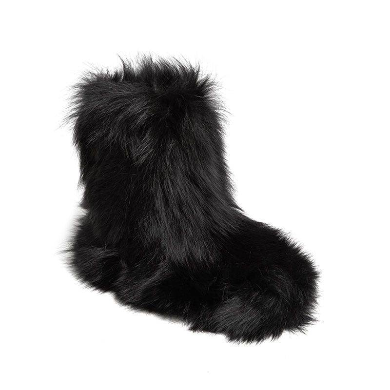 Vaagoon Arctic Fox Fur Boots