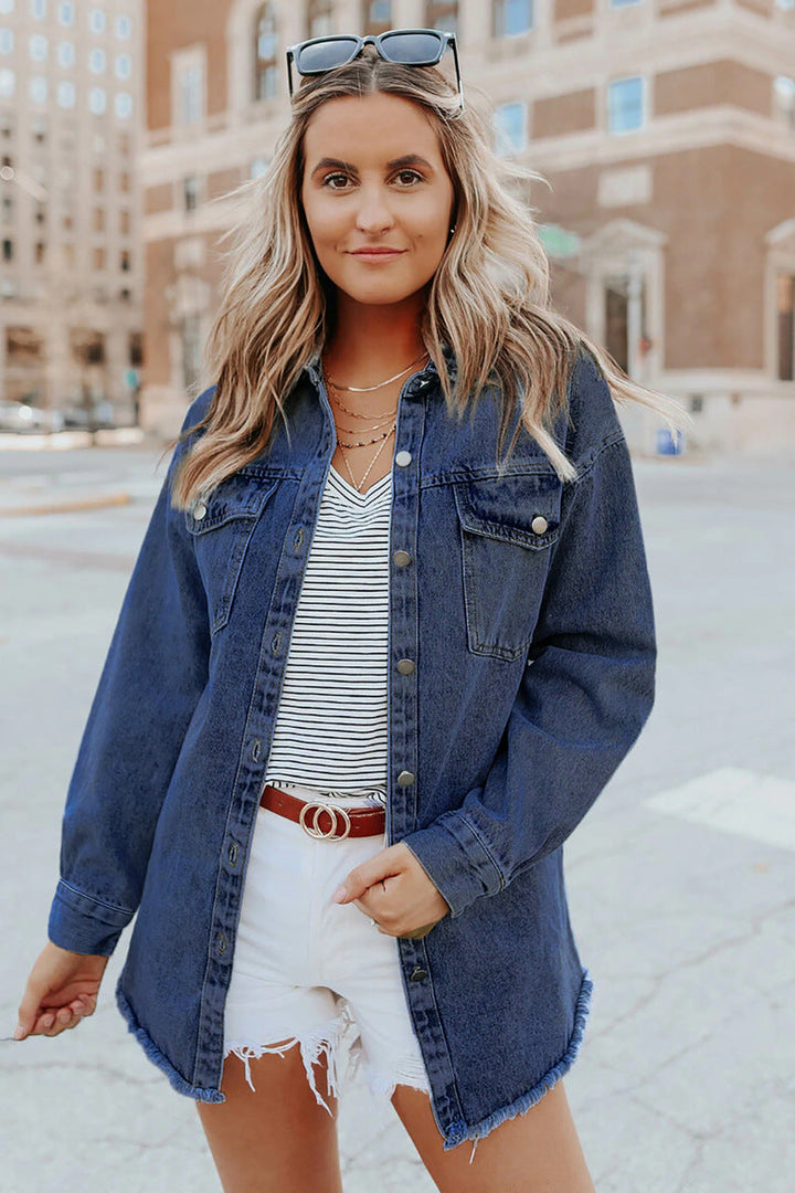 VAAGOON ALASTRA DENIM SHIRT