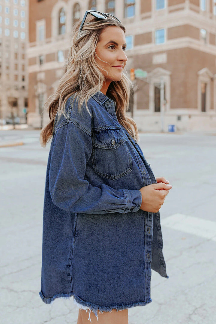 VAAGOON ALASTRA DENIM SHIRT