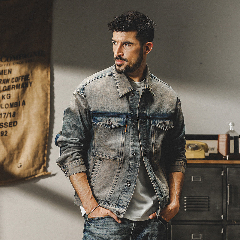 VAAGOON LOOSE DENIM SHIRT