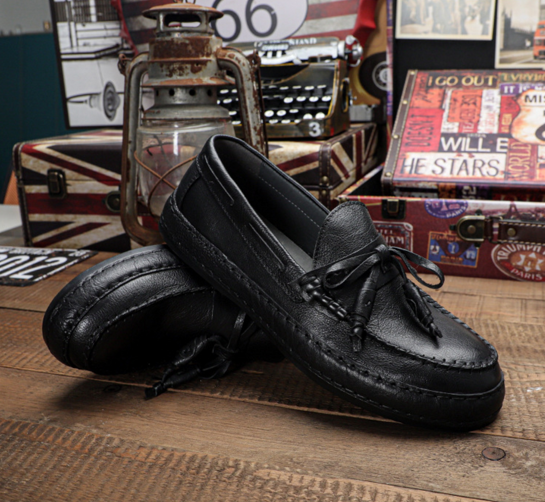 VAAGOON RETRO LEATHER MOCASSIN