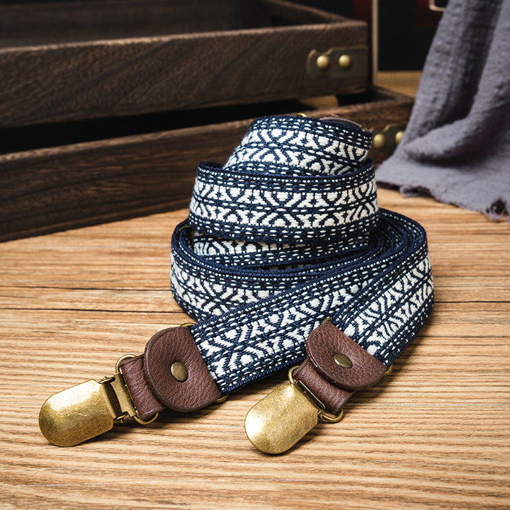 Vaagoon Tribal Grip Pants Suspenders