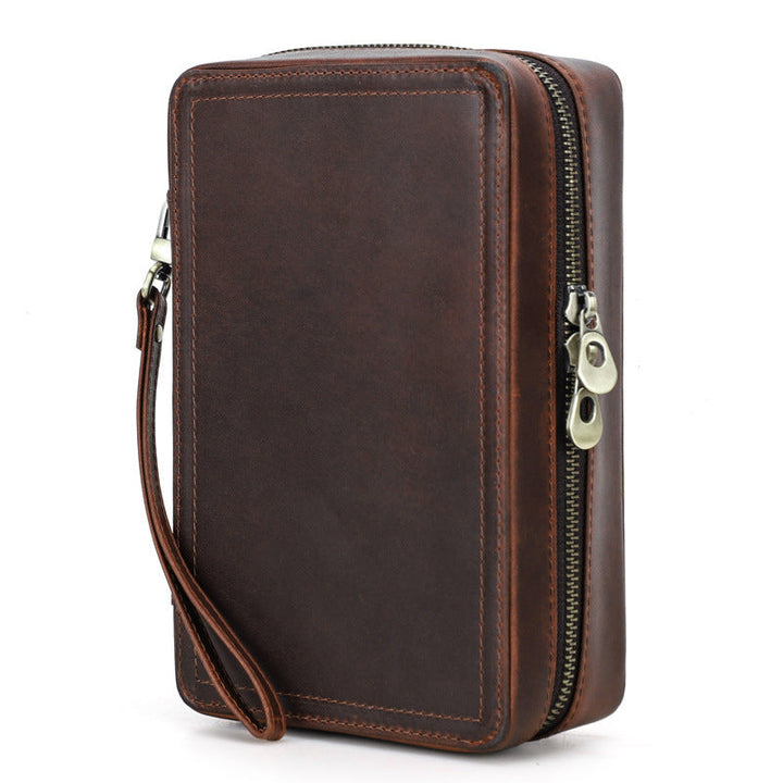 Vaagoon "Cigar Vault Pro" Genuine Leather Cigar Box