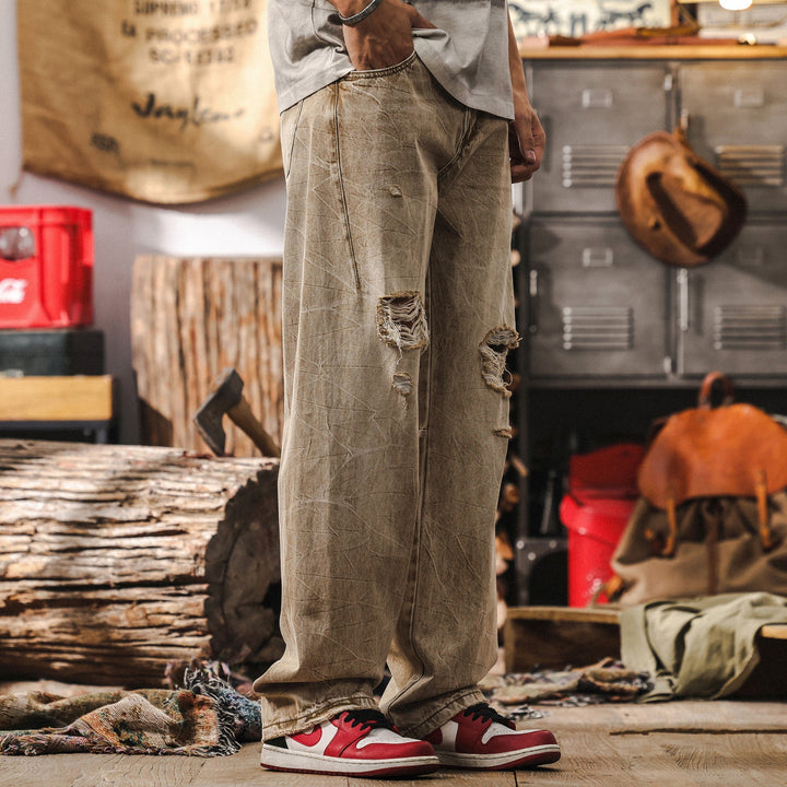 VAAGOON Golden Dusk Denim Pants