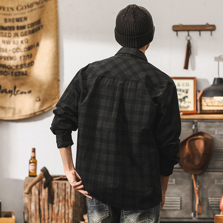 VAAGOON Haystack Grid Shirt