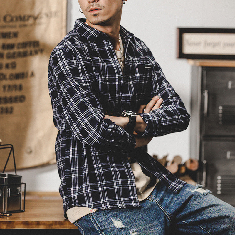 VAAGOON Midnight Grid Shirt