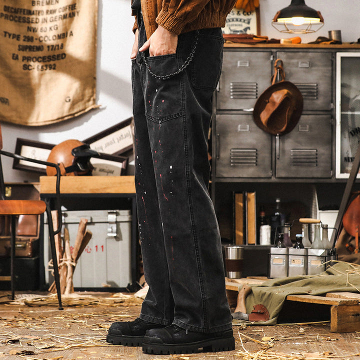 VAAGOON Jet Black Utility Denim