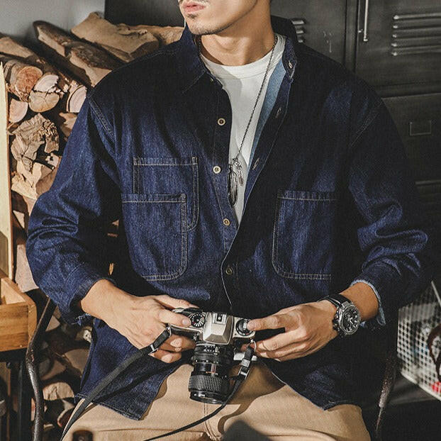 VAAGOON NORM DENIM SHIRT