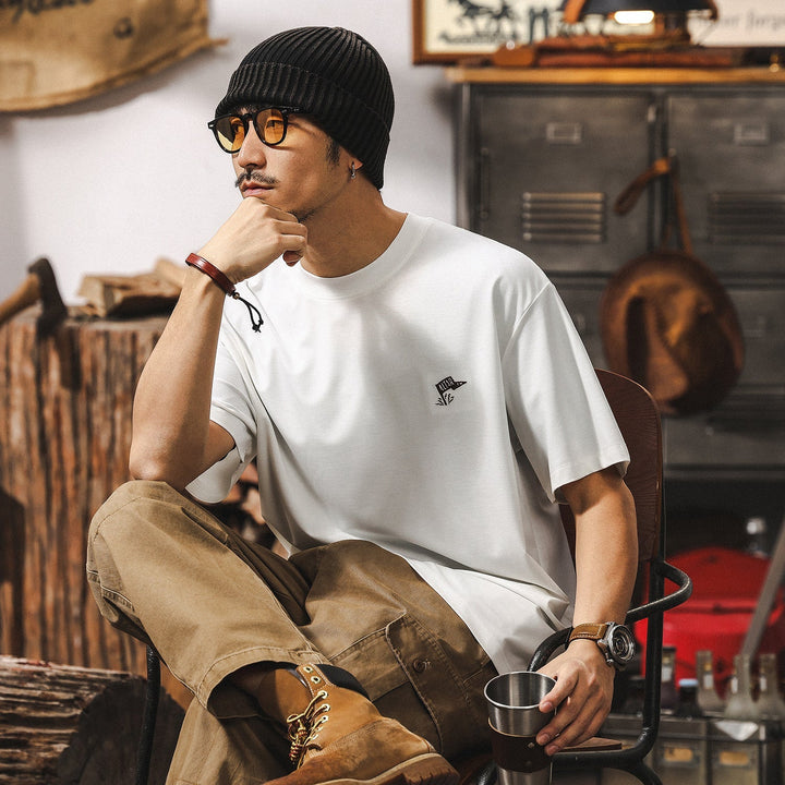 VAAGOON Letter Spirit Polo T-Shirt