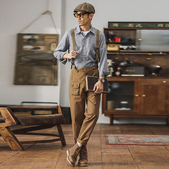 VAAGOON CANVAS RETRO PANTS