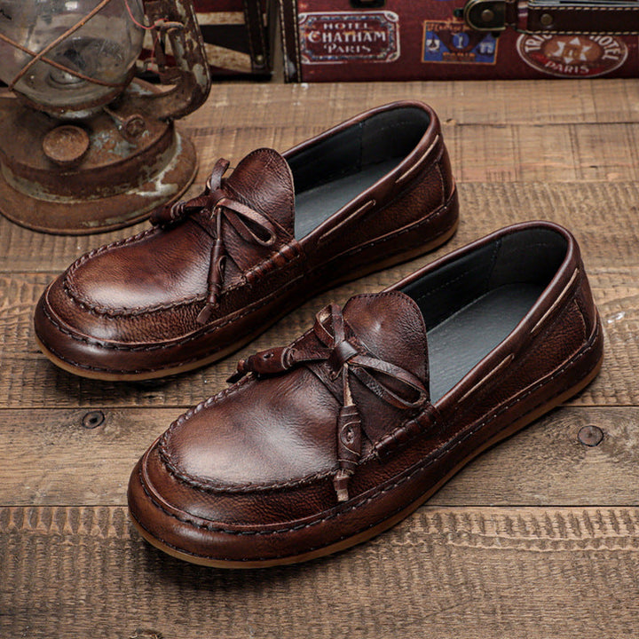 VAAGOON RETRO LEATHER MOCASSIN