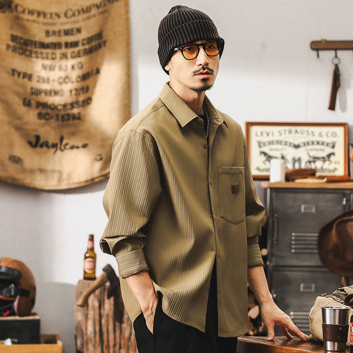 VAAGOON Olive Supply Shirt