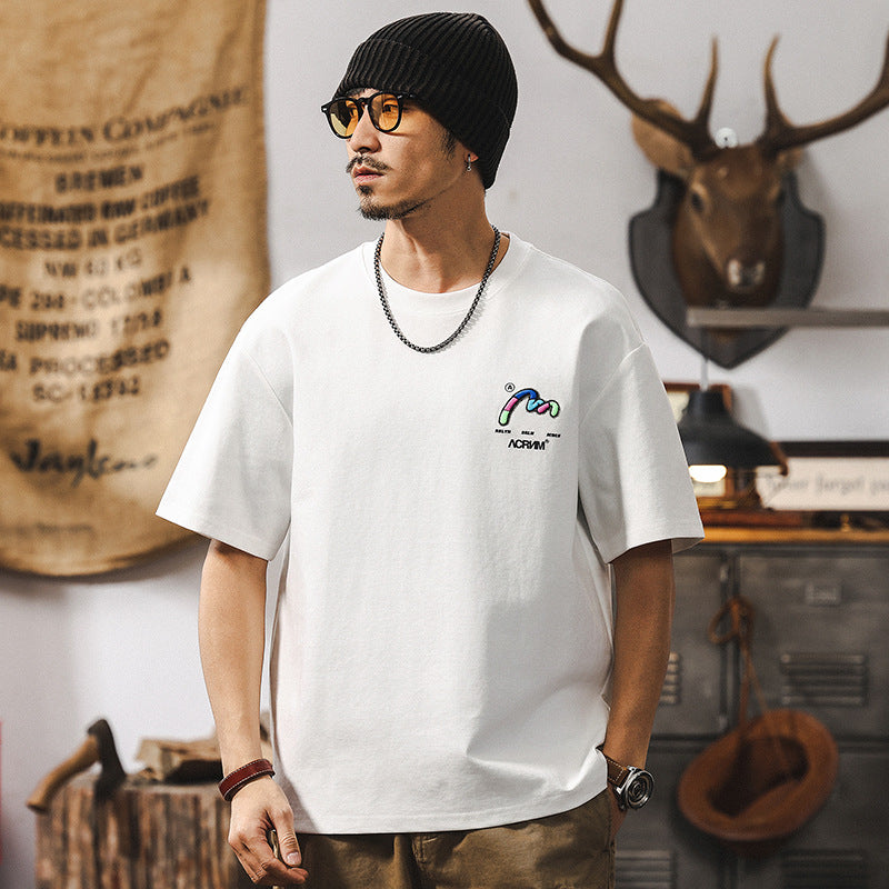 VAAGOON Electric Contrast Short Sleeve T-Shirt