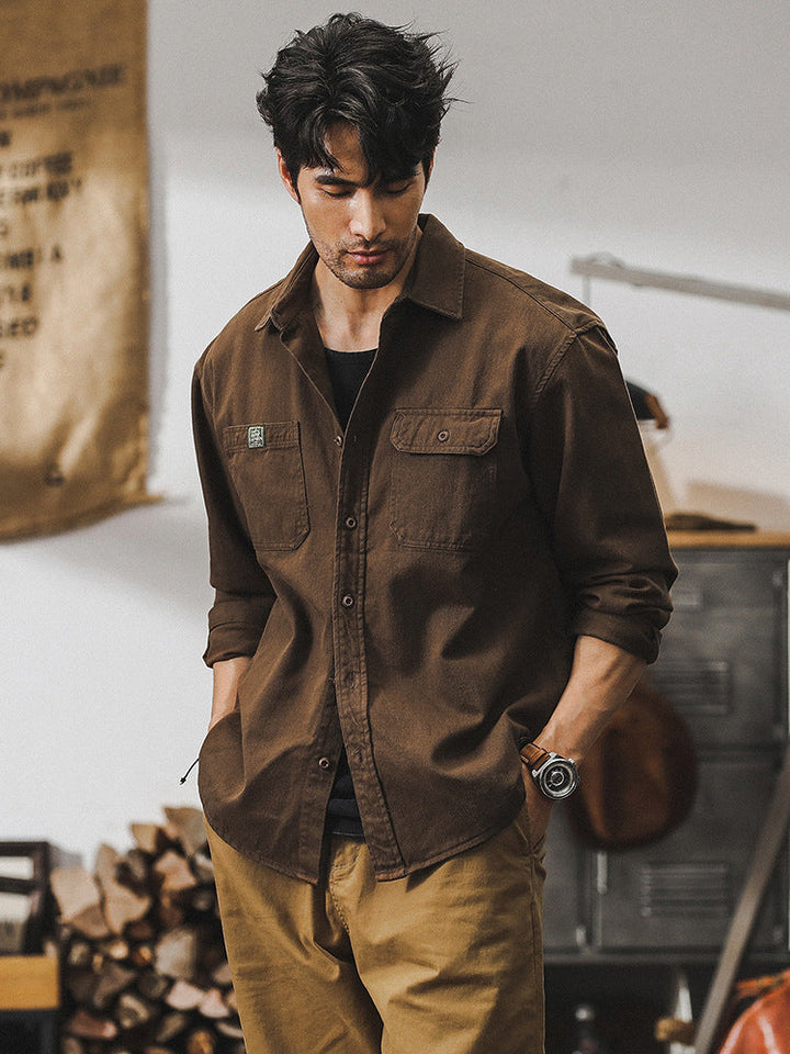 VAAGOON Pale Mud Shirt