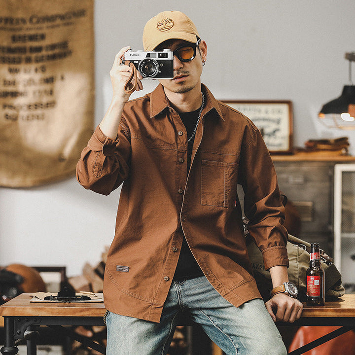 VAAGOON Rust Nomad Shirt