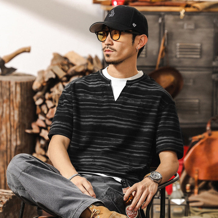 VAAGOON Contrast Colors T-Shirt